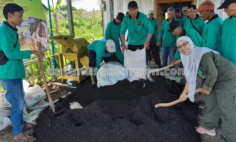 Gerakan Pelatihan Pupuk Organik Mampu Tekan Penggunaan Pupuk Kimia