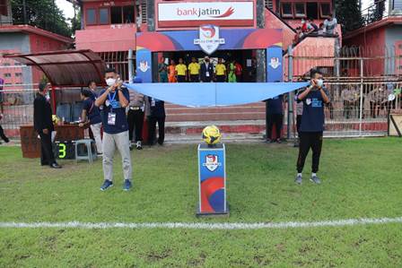 Panpel Grup M Liga 3 Jawa Timur sukses  gelar kompetisi tanpa paparan covid-19 