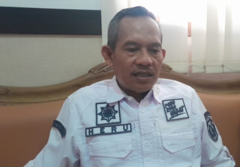 Heru Budi Santoso, Kepala DMPTSP  Ponorogo akan menidaklanjuti surat protes warga Ngunut soal pencemaran udara, Rabu ( 30/08/2023) 
