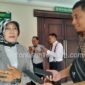 Ernawati, S.H.,M.H kuasa hukum dua tersangka Kasus Sawoo usai sidang Pra Peradilan di PN Ponorogo , Jumat (01/03/2024)